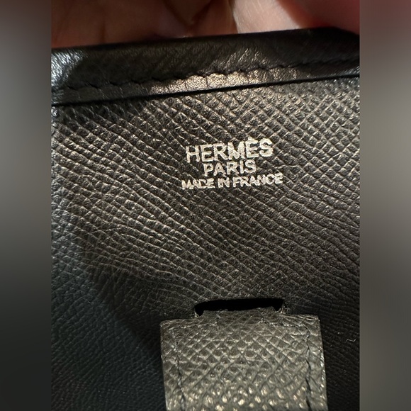 Hermès Black Epsom Leather Evelyne I TPM - Picture 8 of 14